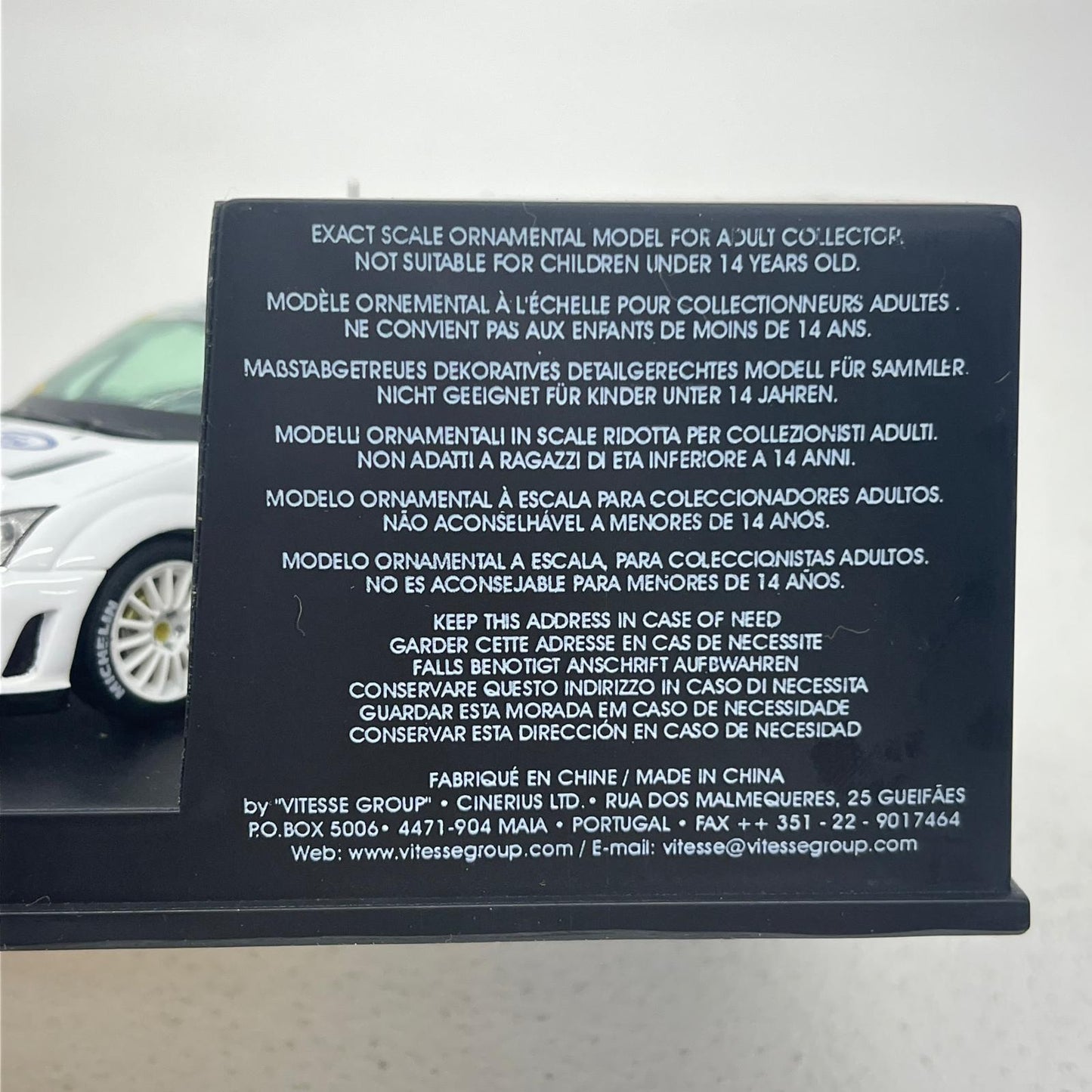 おもちゃ・玩具 1/43 ビテス SKM112 フォード フォーカス WRC テストカー 1998 C. マクレー / N. グリスト KM112 フォード フォーカス WRC テストカー【加古川物流】