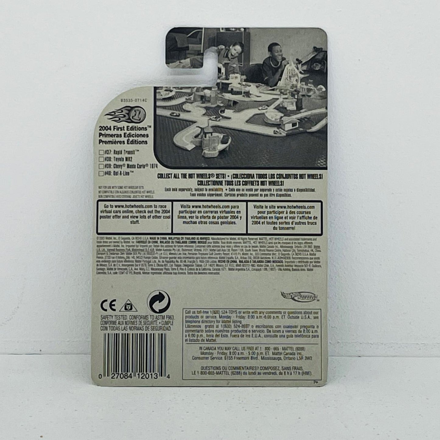 フィギュア Hot Wheels 2004 First Editions BLINGS OUT-A-LINE パープル B3535-0714C 2004 First Editions OUT-A-LINE パープル【フィギュア】【加古川物流】