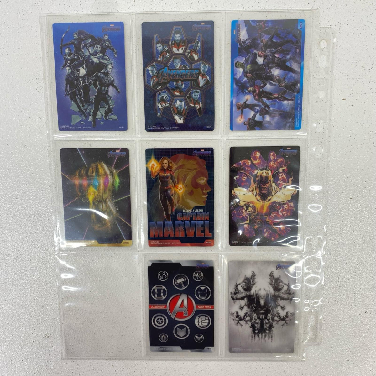 その他ホビー マーベル アベンジャーズ END GAME ウエハース 全26種コンプセット ?全26種コンプセット【加古川物流】