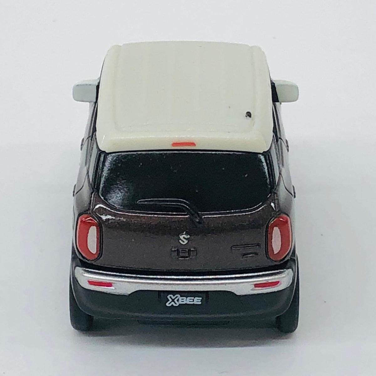 おもちゃ・玩具 SUZUKI XBEE(ブラウン×ホワイト)プルバックカー 非売品 SUZUKI XBEE【加古川物流】