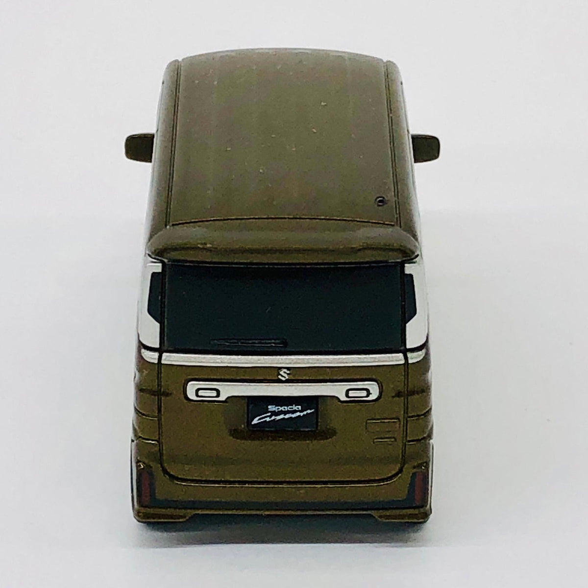 おもちゃ・玩具 スズキ スペーシアカスタム(カーキ) プルバックカー 非売品 スズキ スペーシアカスタム【加古川物流】