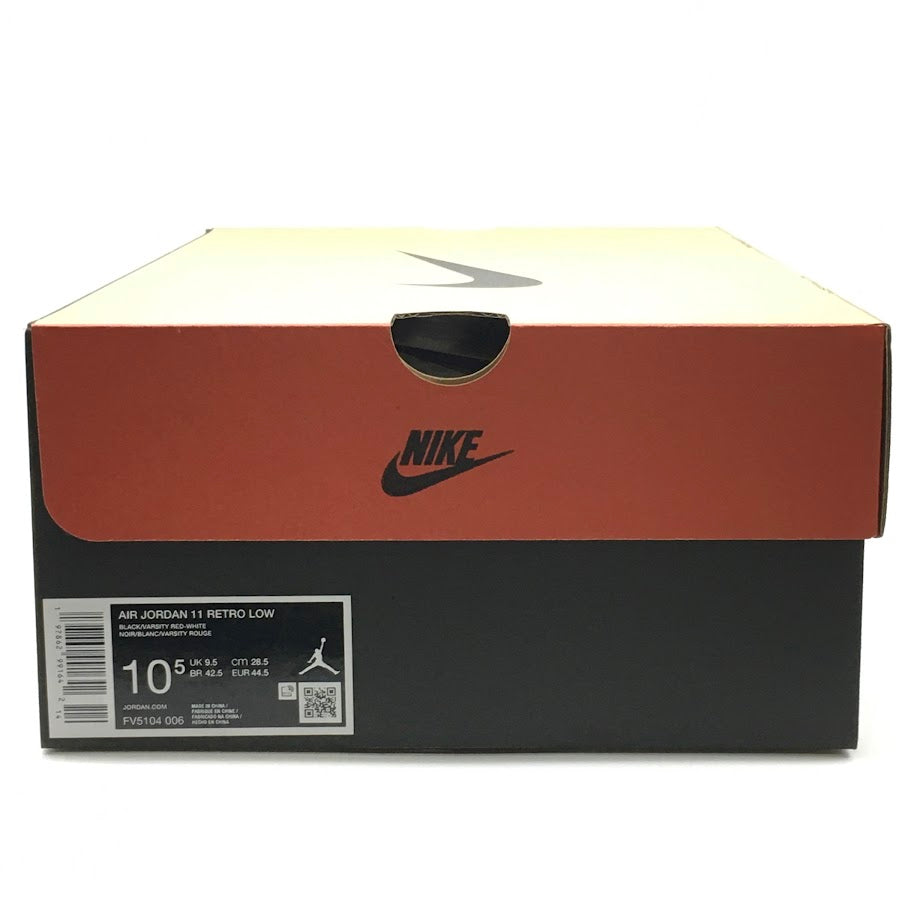 NIKE | ナイキ AIR JORDAN 11 LOW “BRED PE' スニーカー FV5104-006 ブラック 28.5cm【倉吉店】