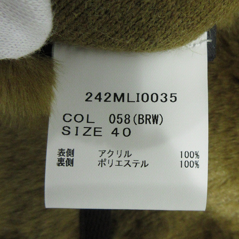 Barbour | バーブァー FUR LINER ファーライナー フリースライナーベスト リバーシブル ベスト 242MLI0035 ブラウン サイズ:40【三重本店】