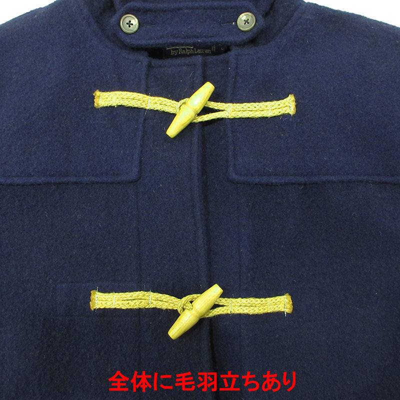 POLO RALPH LAUREN | ポロ・ラルフローレン ダッフルコート フード付きウールコート 80's~90's ダッフルコート PMJ-CJR-RL-HA-0708 ネイビー サイズ:L【三重本店】