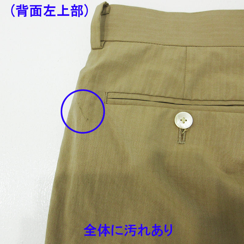 AURALEE | オーラリー WASHEDFINX RIPSTOP SLACKS ウォッシュドフィンクスリップストップスラックス コットンパンツ その他ボトムス A21SP03FL ベージュ サイズ:4【三重本店】