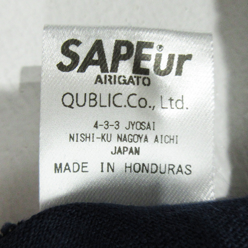 SAPEur | サプール ロッドマン プリント長袖Tシャツ 長袖Tシャツ ネイビー サイズ:不明【三重本店】