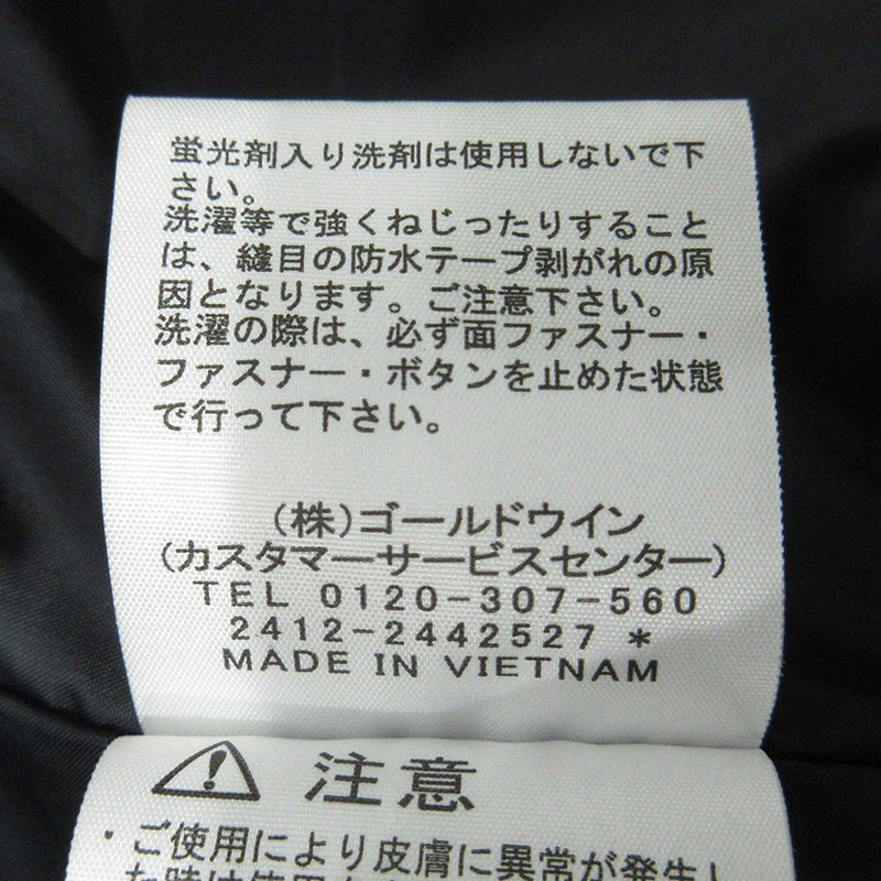 THE NORTH FACE | ザ・ノースフェイス MT LIGHT JK マウンテンライトジャケット GORE-TEXロゴ刺繍マウンテンパーカー 防水 マウンテンパーカー NP62550 ブラック サイズ:L【三重本店】