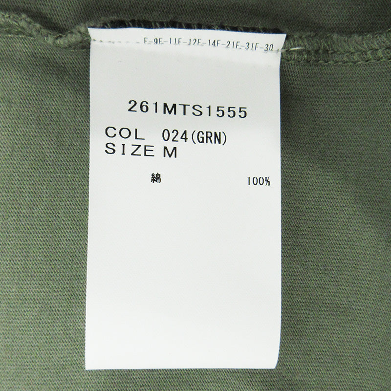 Barbour | バーブァー Conditions オーバーサイズグラフィックTシャツ プリント半袖Tシャツ 26SS 半袖Tシャツ 261MTS1555 カーキグリーン サイズ:M【三重本店】