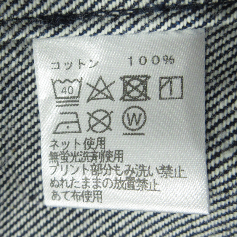 SAPEur | サプール デニムベースボールシャツ デニム インディゴ サイズ:XL【三重本店】