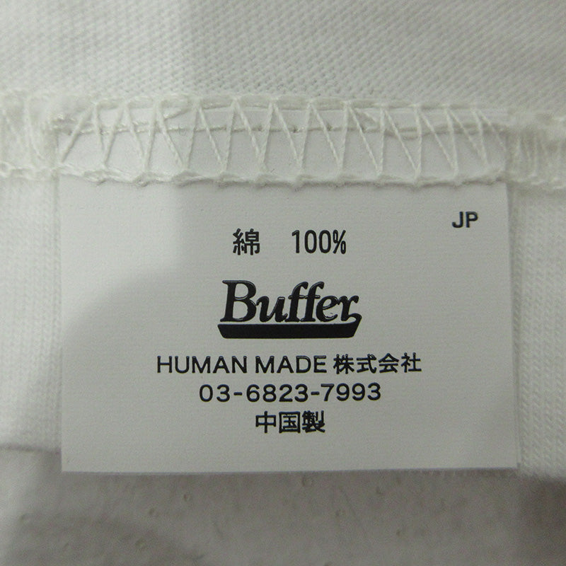 BUFFER | バッファ HUMAN MADE ヒューマンメイド SCENE TEE シーン半袖Tシャツ グラフィックプリント 半袖Tシャツ BF31TE045 ホワイト サイズ:3【三重本店】