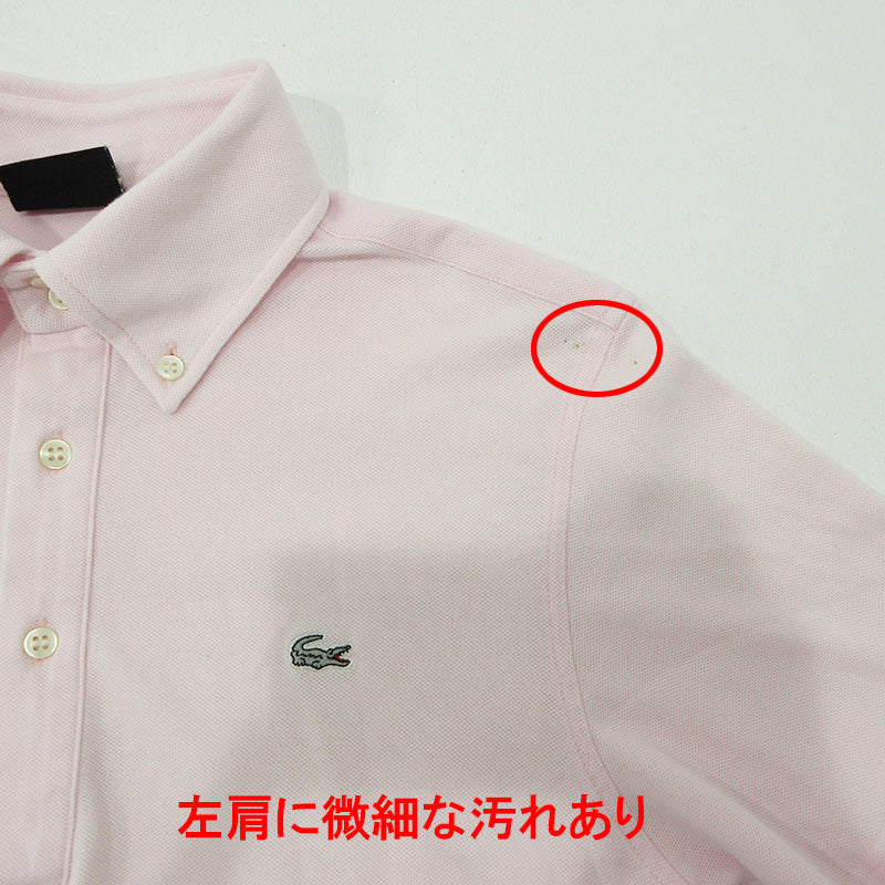 LACOSTE | ラコステ ロゴ刺繍半袖ポロシャツ ポロシャツ KH036C ピンク サイズ:3【三重本店】