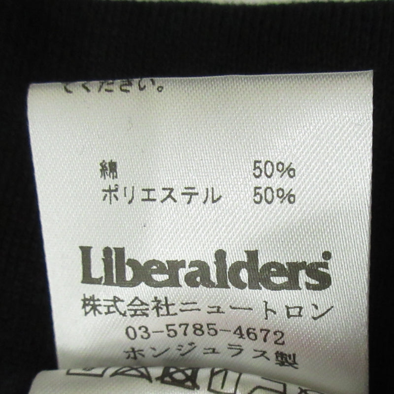 LIBERAIDERS | リベレイダース VINTAGE WASH CREWNECK スウェット ブラック サイズ:XL【三重本店】
