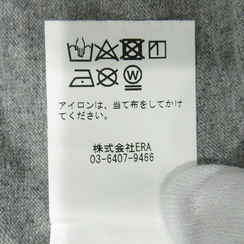 77CIRCA | ナナナナサーカ リメイクノースリーブ切替えワンピース ロゴプリントTシャツワンピース ワンピース グレー サイズ:不明【三重本店】