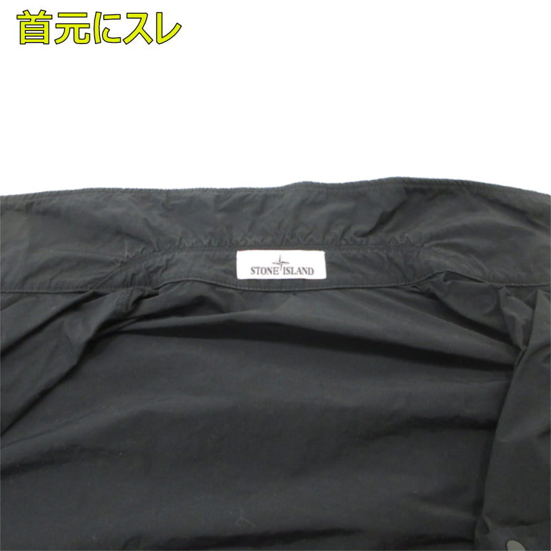 STONE ISLAND | ストーンアイランド NASLAN LIGHT GARMENT DYE その他アウター 761510502 ブラック サイズ:XL【三重本店】