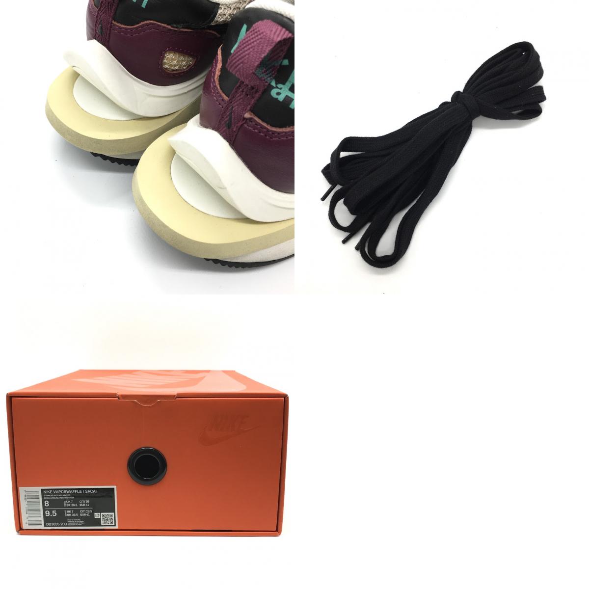 NIKE | ナイキ SACAI(サカイ) VAPORWAFFLE ヴェイパー ワッフル スニーカー DD3035-200 パープル 26cm【倉吉店】