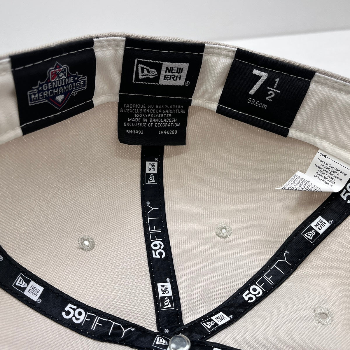 NEW ERA | ニューエラ 7 1/2 (59.6cm) brooklyn jefes 海外別注 球団創立15周年 キャップ 59FIFTY グレー【加古川店】