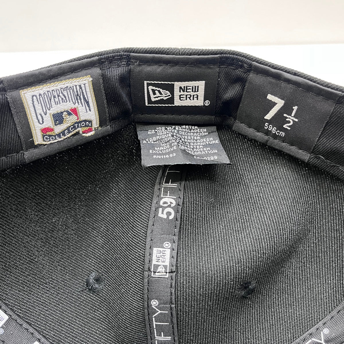 NEW ERA | ニューエラ 7 1/2 (59.6cm) Cleveland Indians 海外別注 1995world series キャップ 59FIFTY ブラック【加古川店】