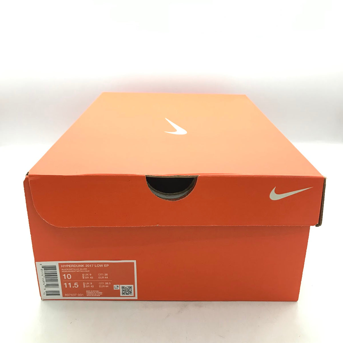 NIKE | ナイキ HYPERDUNK 2017 LOW EP スニーカー 897637-001 ブラック 28cm【倉吉店】