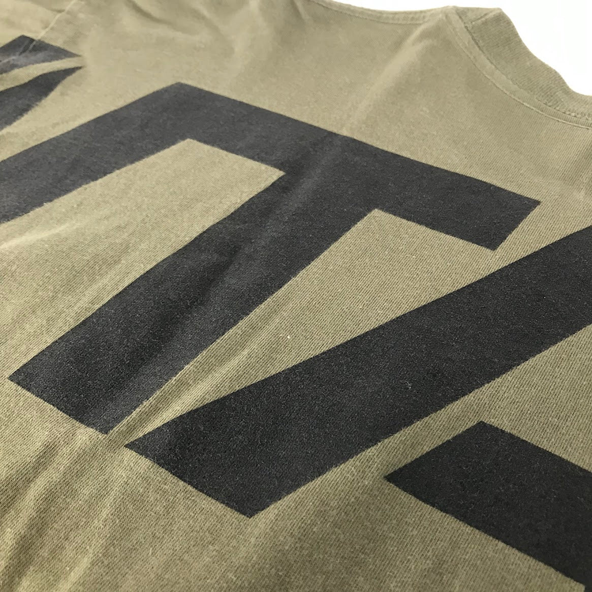 W)TAPS | ダブルタップス STENCIL / SCREEN SS TEE 半袖Tシャツ 211PCDT-ST06S カーキ サイズ:5【倉吉店】