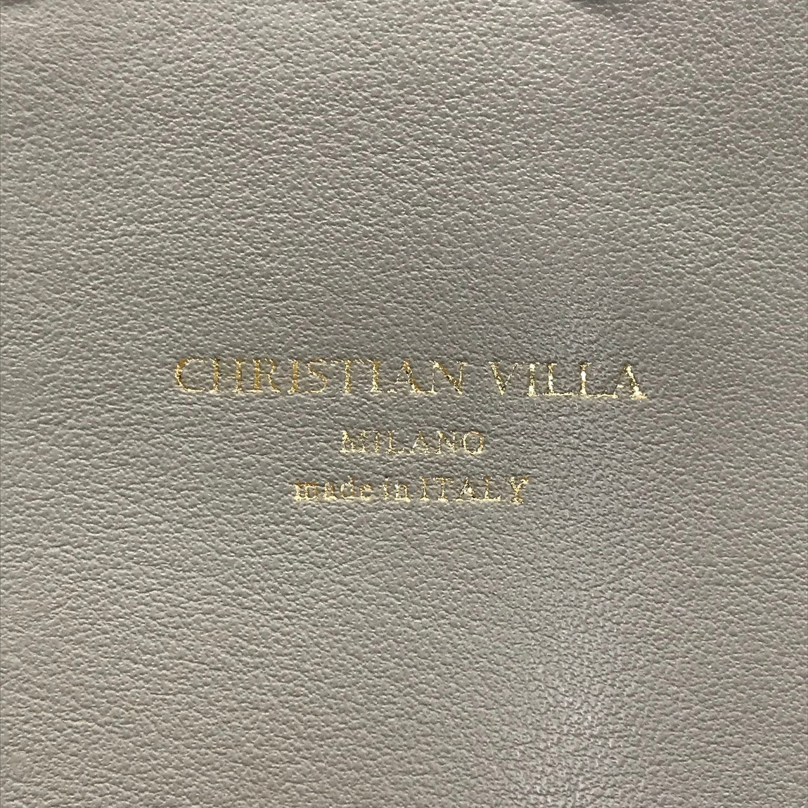 CHRISTIAN VILLA | クリスチャンヴィラ バケツ型ショルダーバッグ その他バッグ グレー【倉吉店】