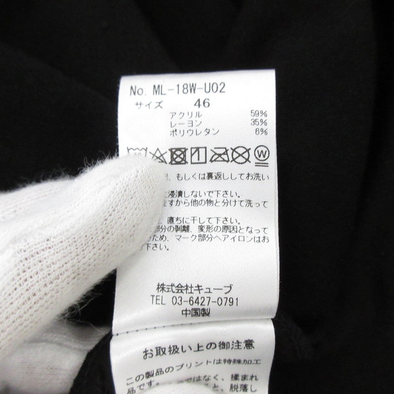 【中古】MARK&LONA | マークアンドロナ Be Alive Micro Fleece Tops カットソー ML-18W-U02 ブラック サイズ:46