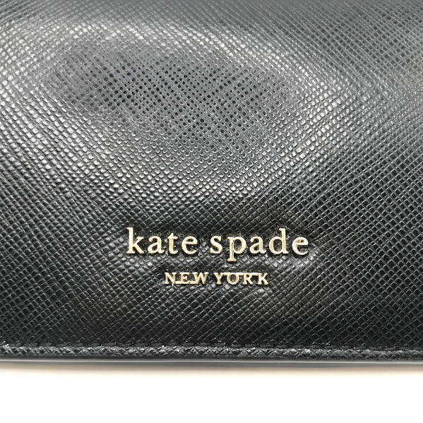 kate spade NEW YORK | ケイトスペードニューヨーク コインケース カードケース 二つ折り財布 PWRU7852 ブラック【倉吉店】