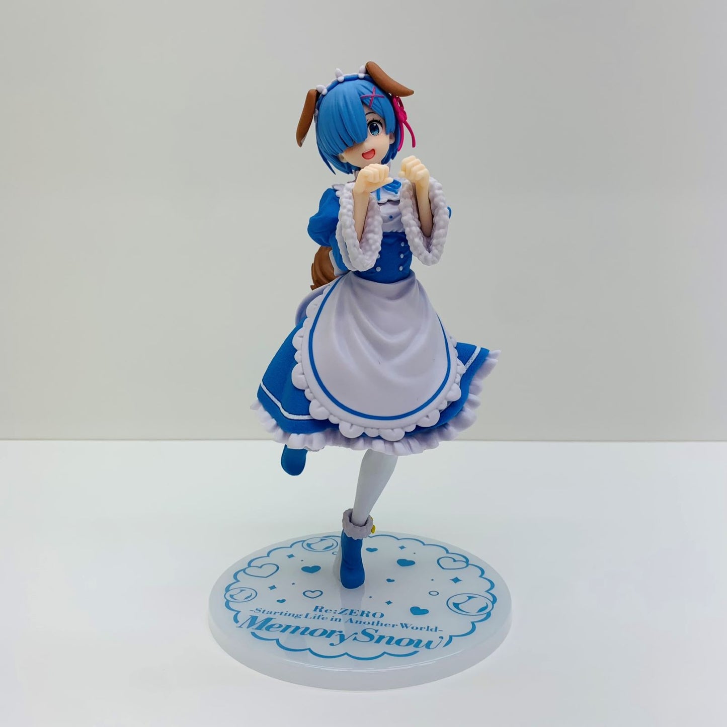 【中古】 レム(タイクレ限定)~MemorySnowわんこver.~Corefulフィギュア「Re:ゼロから始める異世界生活」【フィギュア】