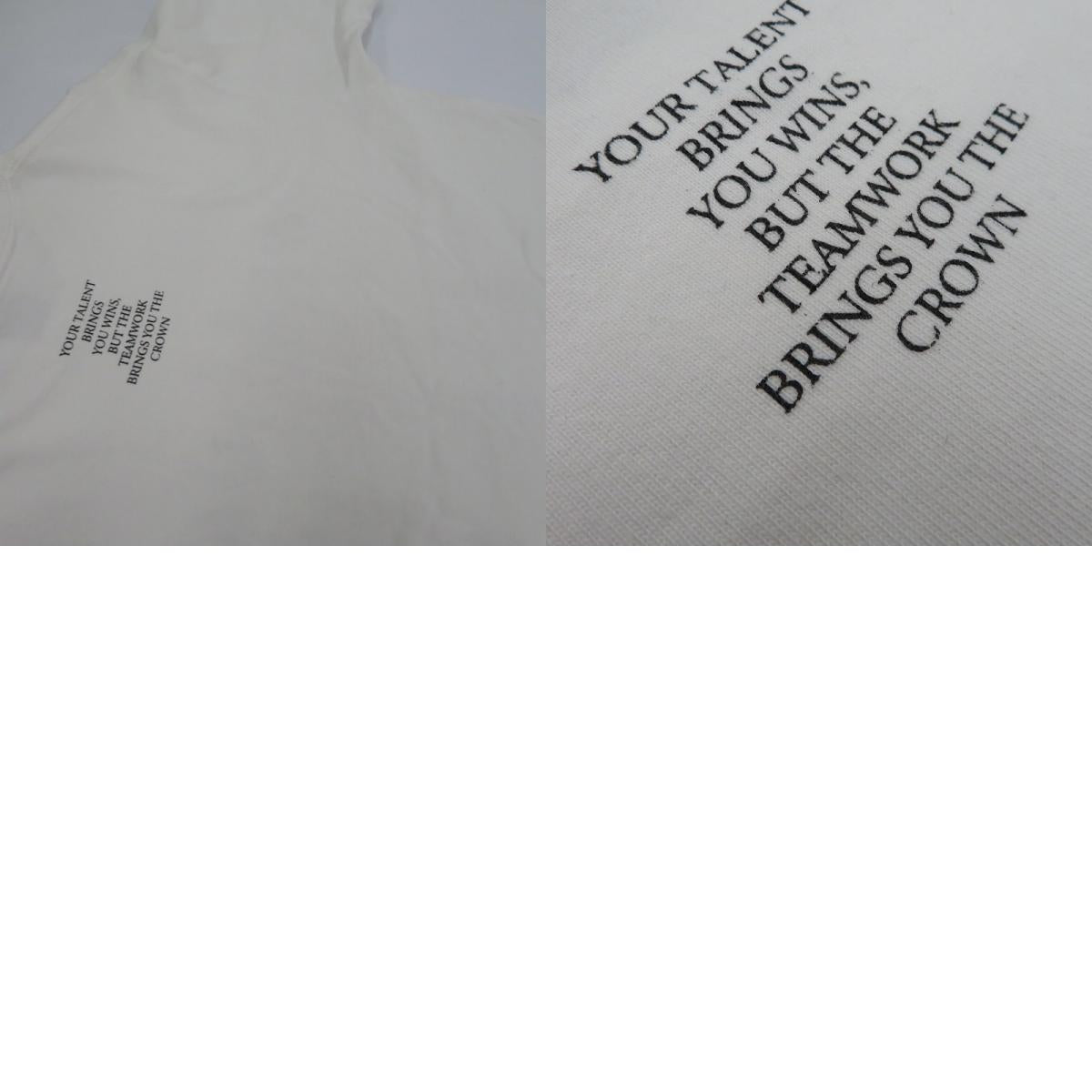 APPLE BUM | アップルバム Tsuyosi yamanaka 半袖Tシャツ ホワイト サイズ:XL【瀬戸大橋店】