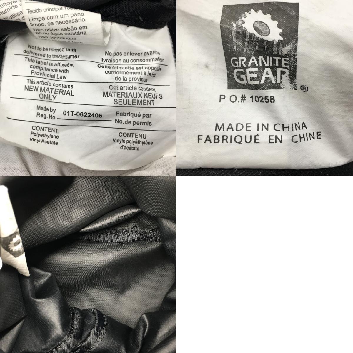 GRANITE GEAR | グラナイトギア バックパック VIRGA26 リュック・デイパック ブラック【倉吉店】