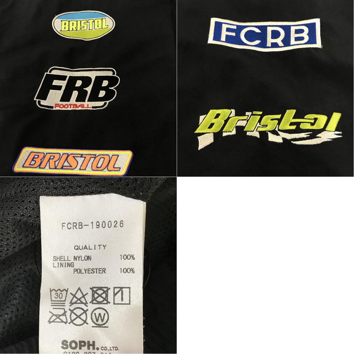 FCRB | エフシーアールビー 19SS MULTI LOGO SUPPORTER JACKET マルチロゴ サポータージャケット ナイロンジャケット FCRB-190026 ブラック サイズ:S【倉吉店】