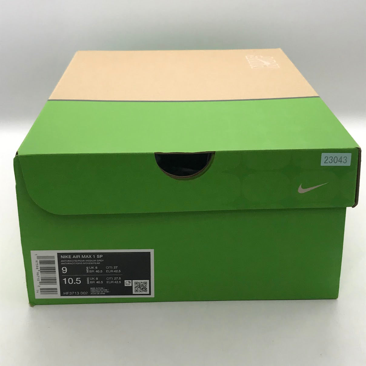 NIKE | ナイキ × HUF(ハフ) AIR MAX 1 SP スニーカー HF3713-002 グレー 27cm【倉吉店】