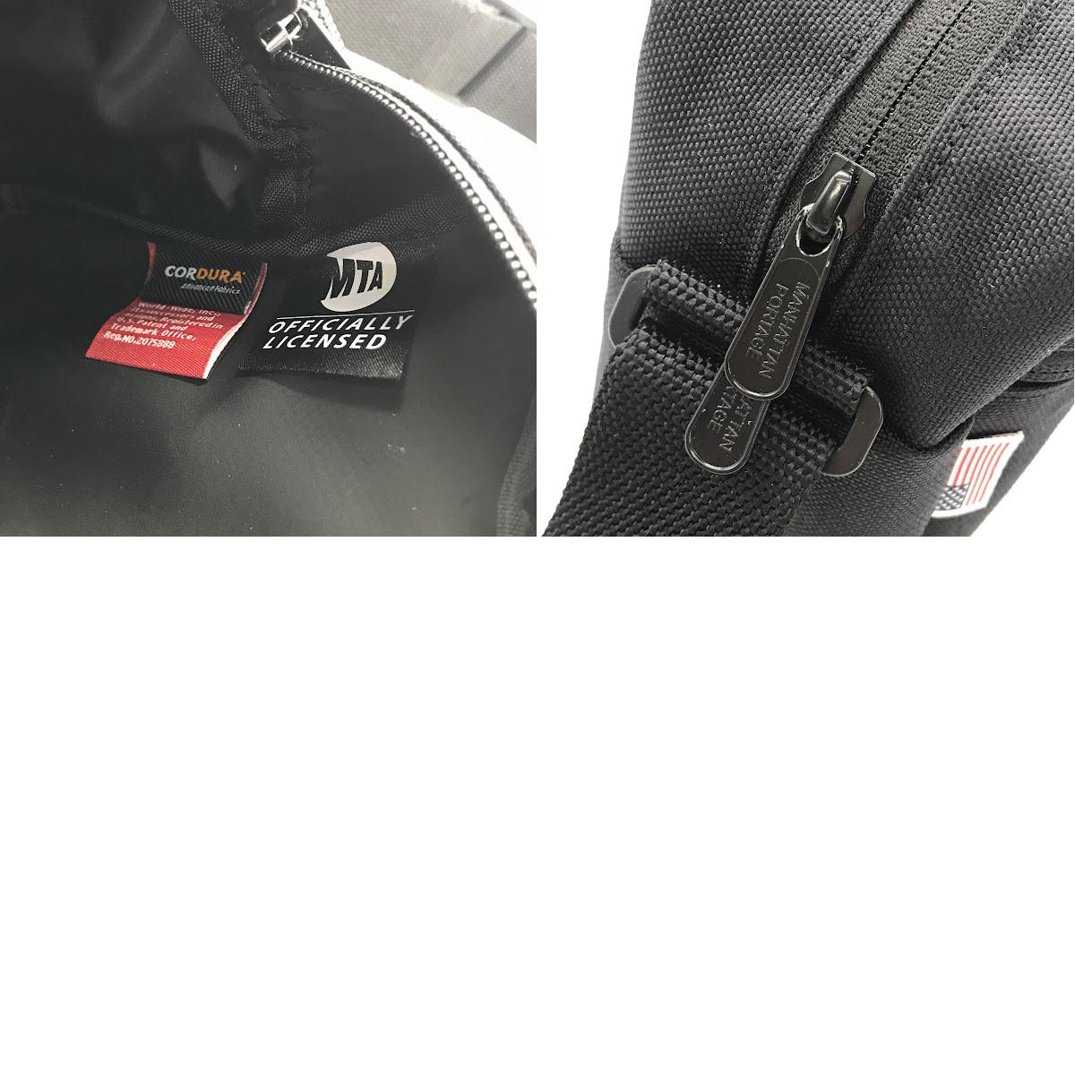 MANHATTAN PASSAGE | マンハッタンパッセージ SPRINTER BAG LVL MTA ショルダーバッグ ブラック【倉吉店】