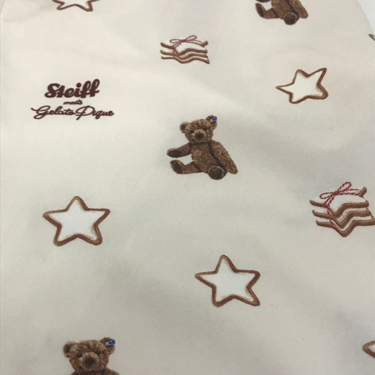 gelato pique | ジェラートピケ Steiff 総柄ロングパンツ パンツ PWCP255273 クリーム【倉吉店】