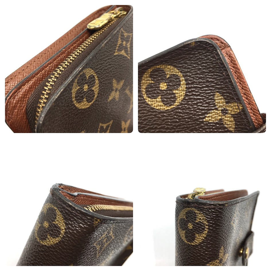 LOUIS VUITTON | ルイ・ヴィトン モノグラム コンパクト・ジップ 二つ折り財布 M61667【倉吉店】
