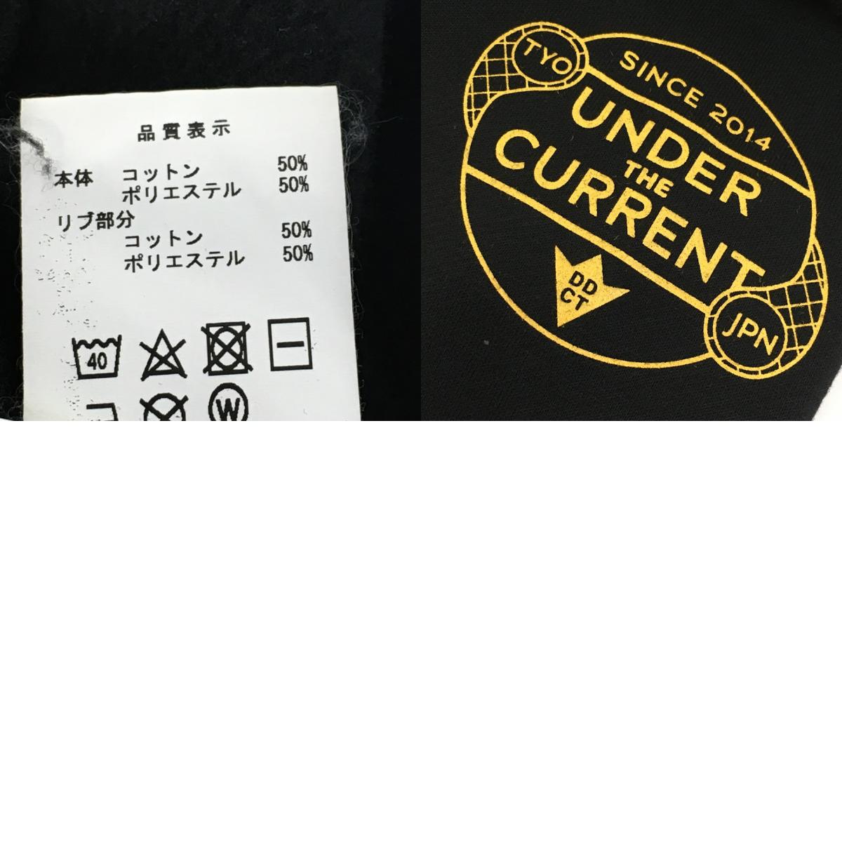 DESCENDANT | ディセンダント TEAM CREW NECK SWEATSHIRT スウェット 212ATDS-CSM07S ブラック サイズ:1【倉吉店】