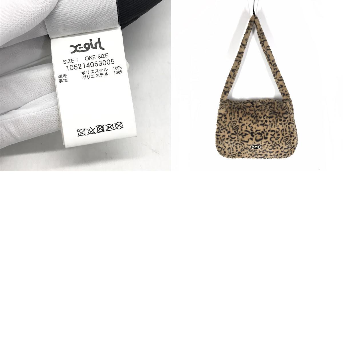 X-girl | エックスガール Fur shoulder bag ショルダーバッグ 105214053005【倉吉店】