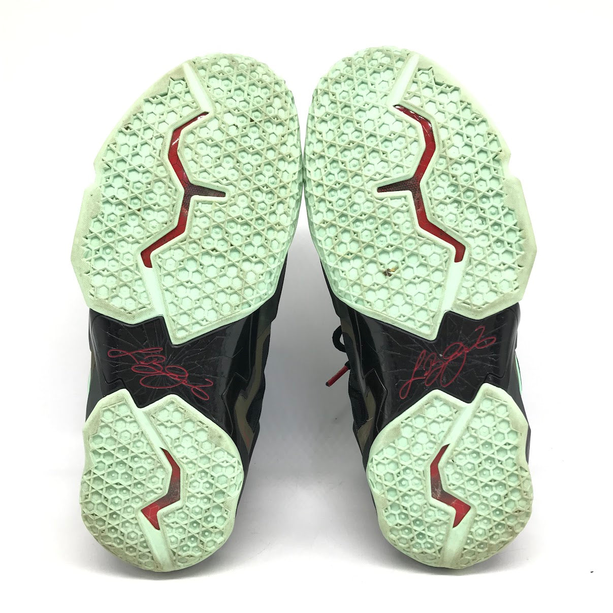 NIKE | ナイキ LEBRON XI スニーカー 616175-700 グリーン 27cm【倉吉店】