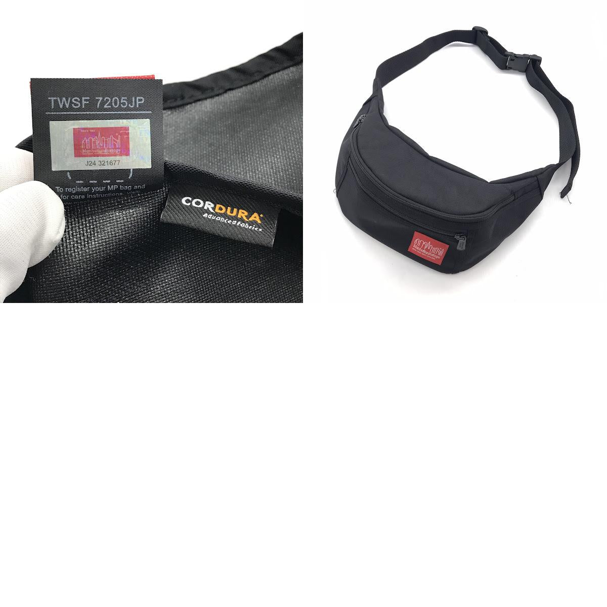 Manhattan Portage | マンハッタンポーテージ Alleycat Waist Bag ウエストバッグ 1101 ブラック【倉吉店】