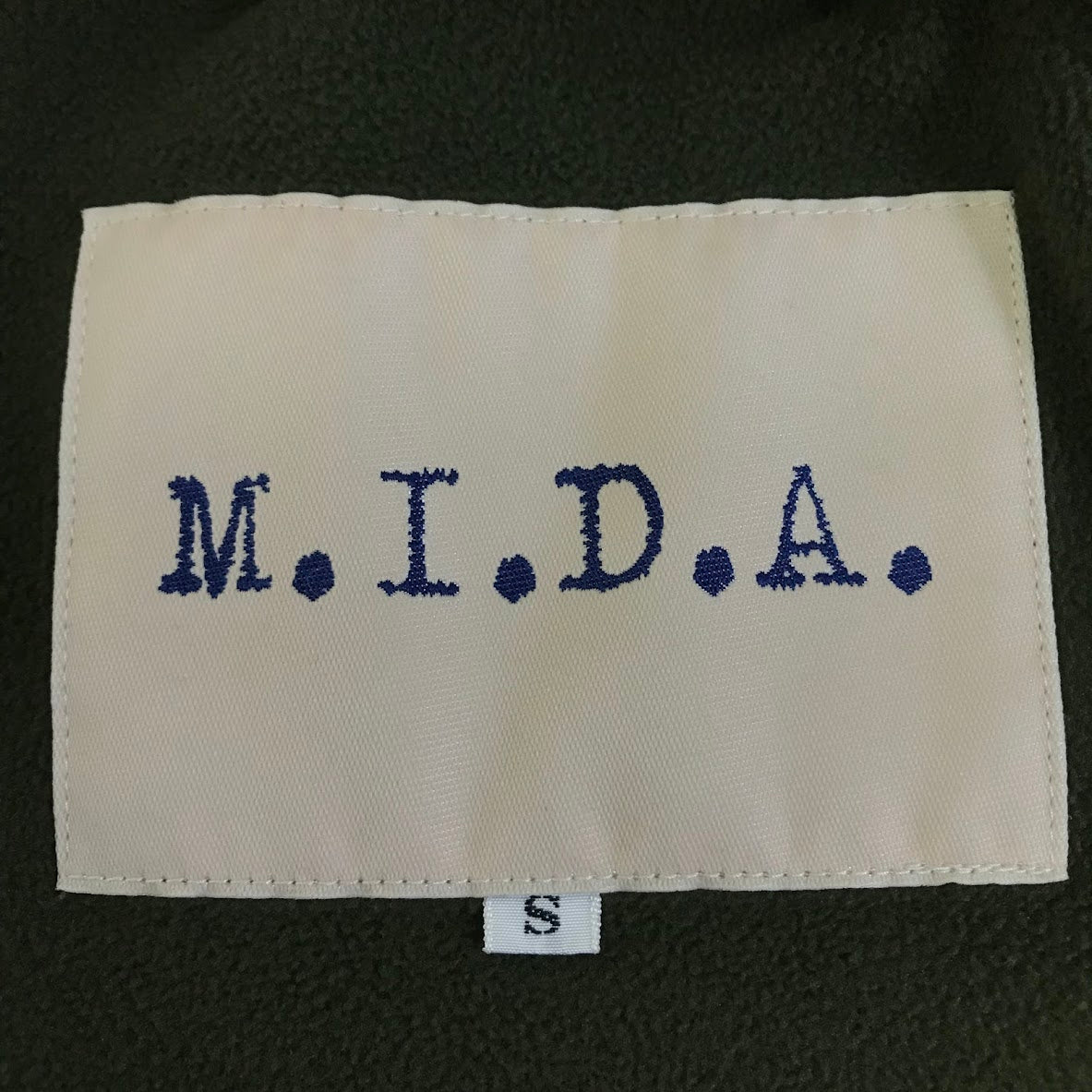 M.I.D.A | ミダ RIPSTOPNYLON /POLATEC ANORAK アノラック スタンドカラー プルオーバー その他トップス M213200 カーキグリーン サイズ:S【倉吉店】