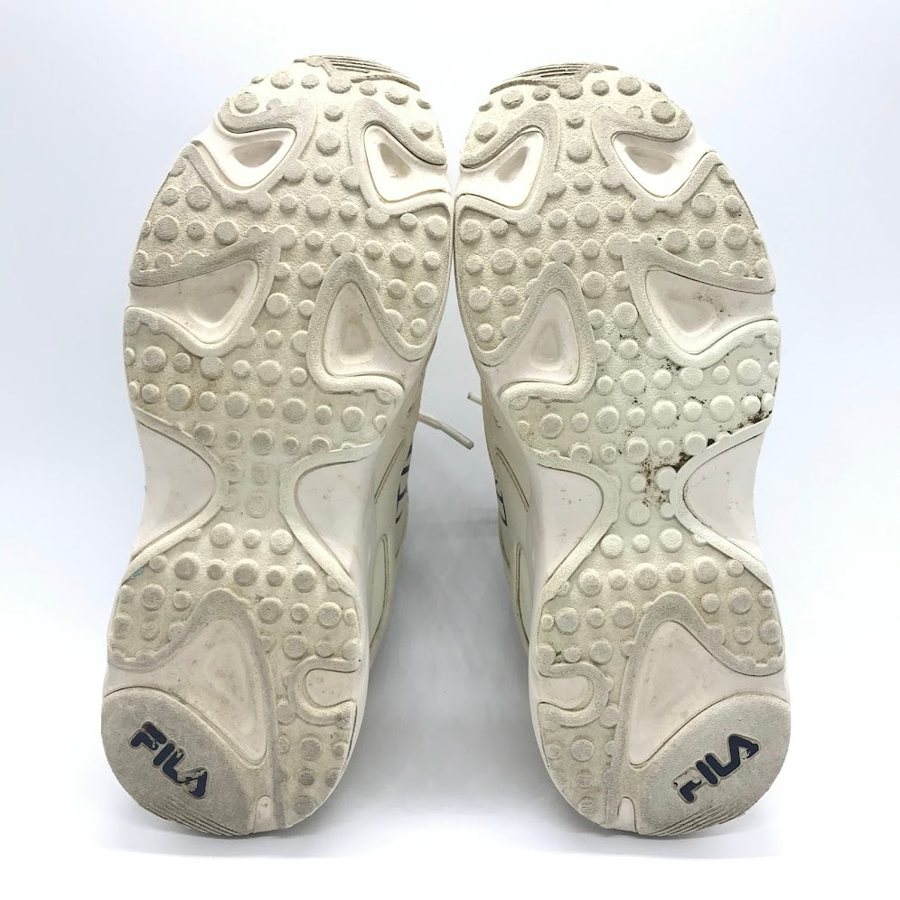 FILA | フィラ RAY TRACER GRAPHIC スニーカー 1RM01347-166 クリーム 24.5cm【倉吉店】