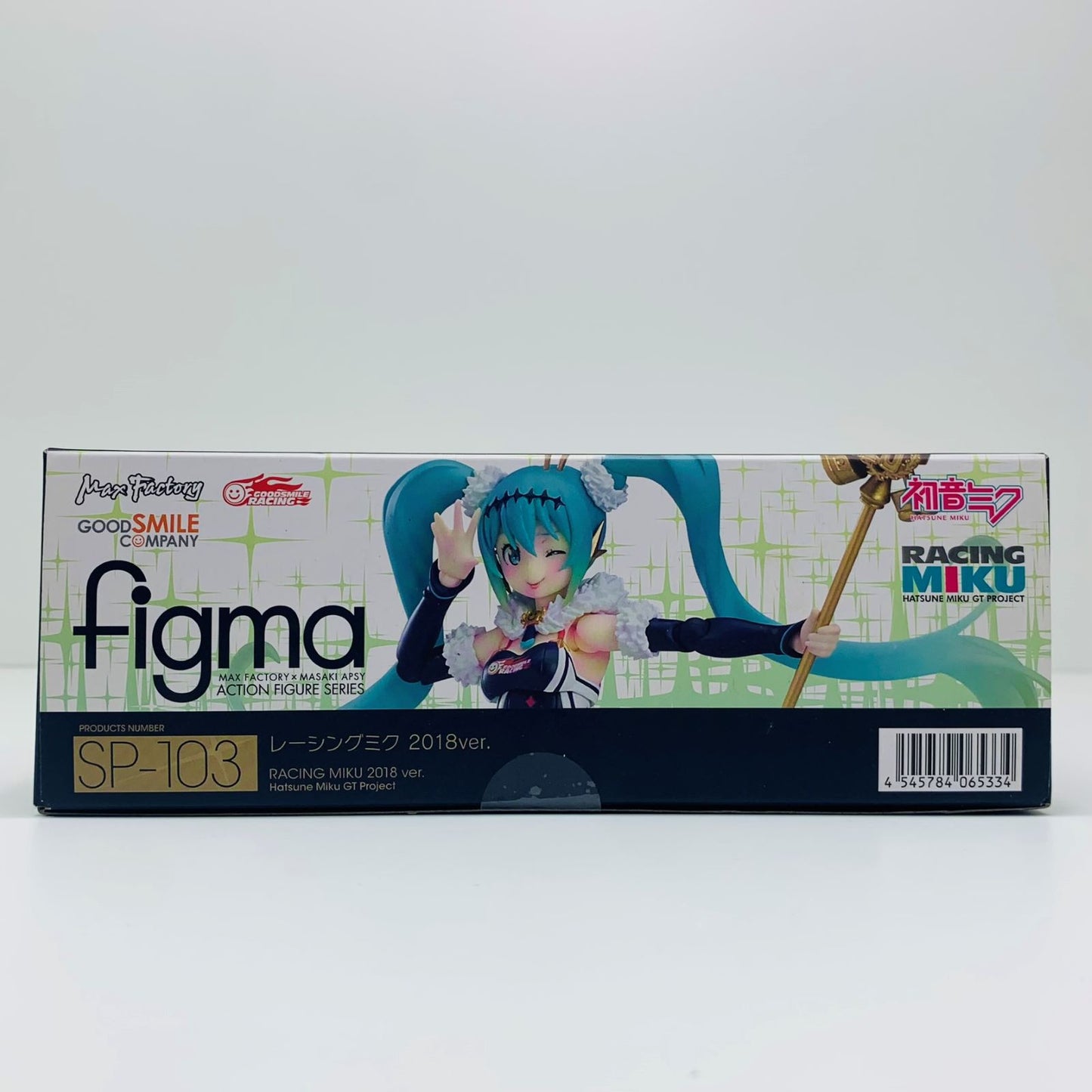 【中古】 figmaレーシングミク2018Ver.「キャラクター・ボーカル・シリーズ01初音ミク」【フィギュア】