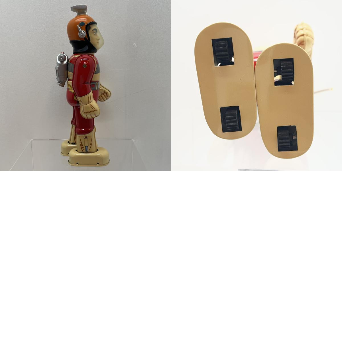 おもちゃ・玩具 ビリケン商会 キャプテンウルトラ メカニカルキャプテン ゼンマイ歩行 ブリキ 【レトロ】【尾張小牧店】