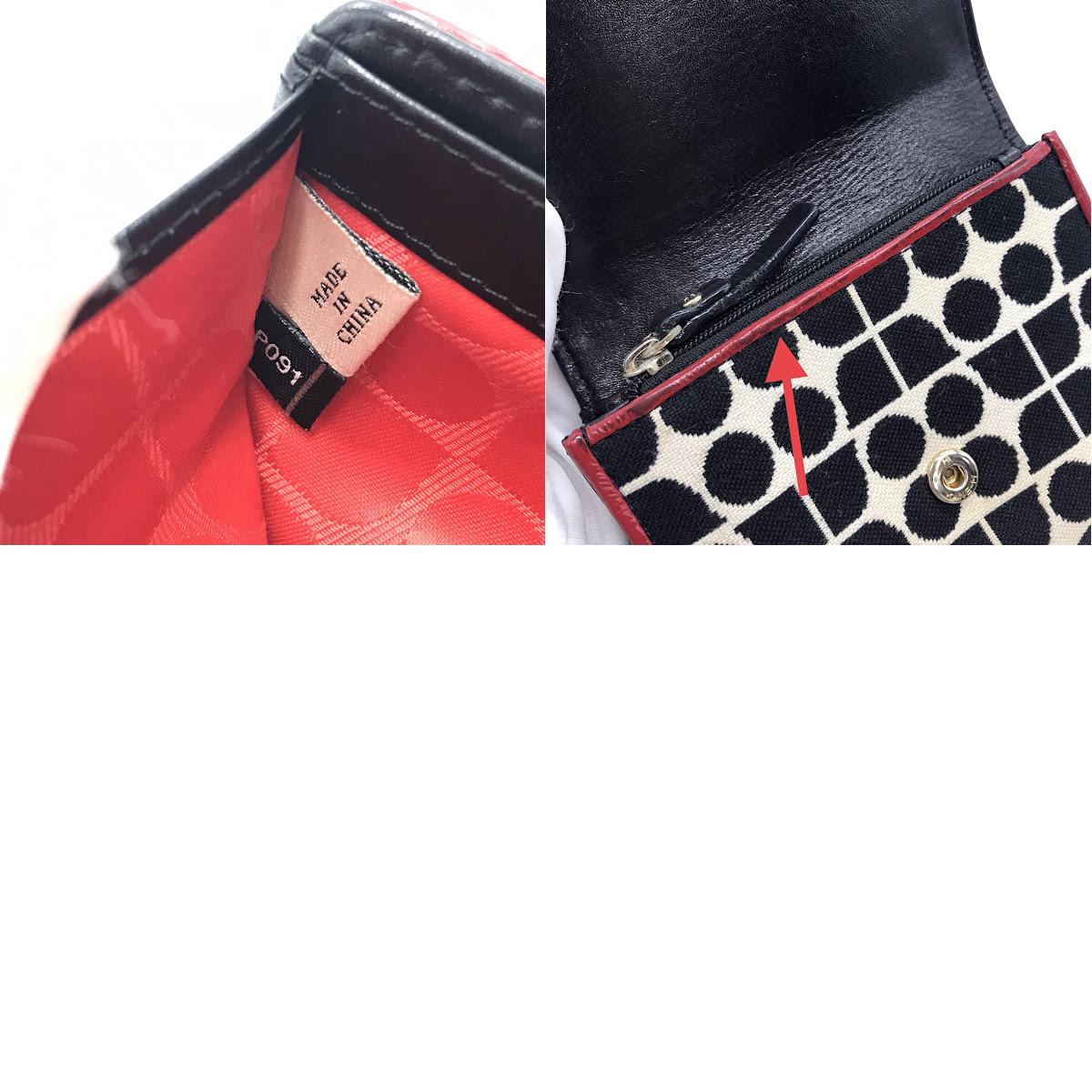 kate spade NEW YORK | ケイトスペードニューヨーク 総柄 二つ折り財布【倉吉店】