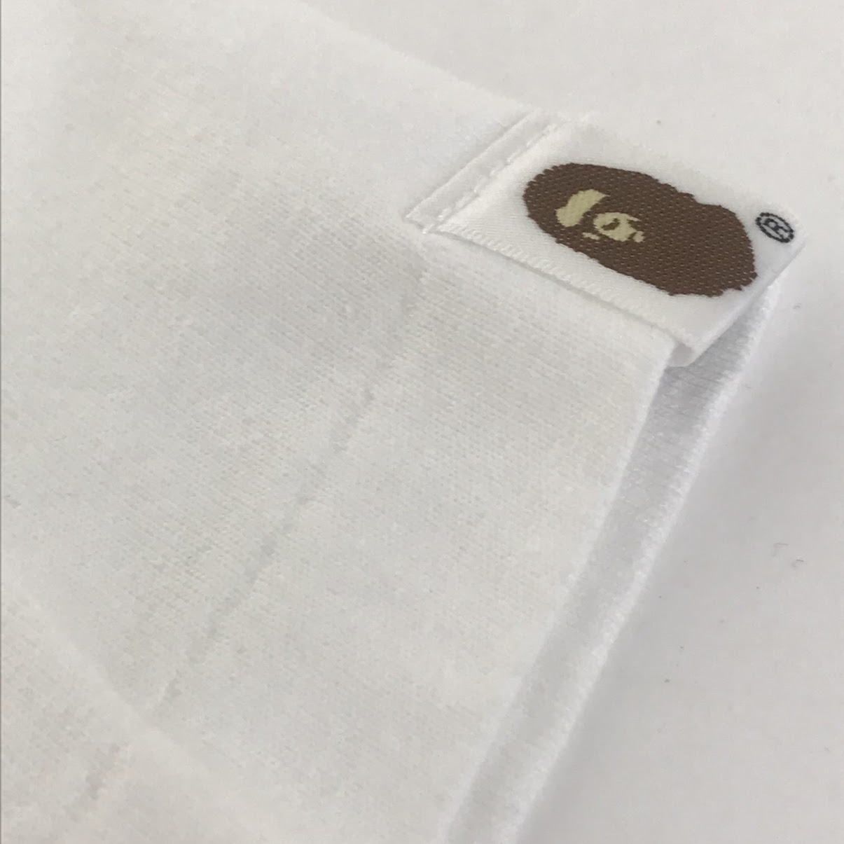 A BATHING APE | アベイシングエイプ MAD GENERAL COLLEGE TEE 半袖Tシャツ 1L30110059 ホワイト サイズ:L【倉吉店】【代金引換不可・日時指定不可】【ポスト投函】