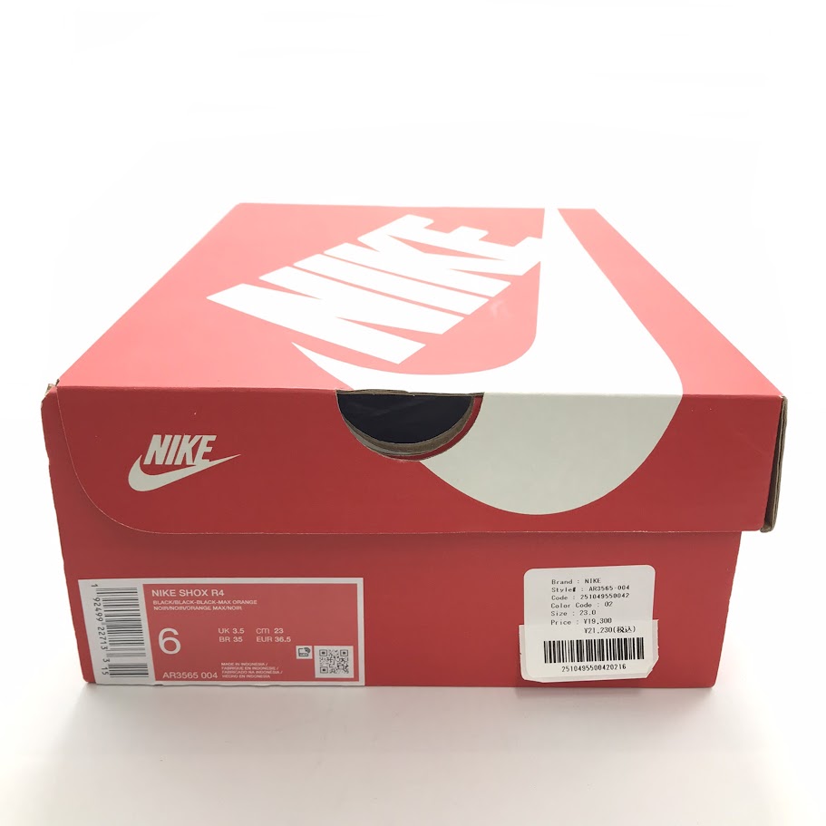 NIKE | ナイキ W Shox R4 スニーカー AR3565-004 ブラック 23cm【倉吉店】