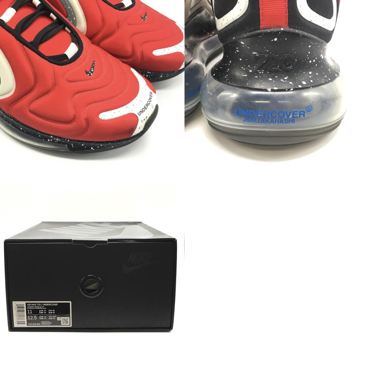 NIKE | ナイキ ×bUNDERCOVE(アンダーカバー) RAIR MAX 720 スニーカー CN2408-600 レッド 29cm【倉吉店】