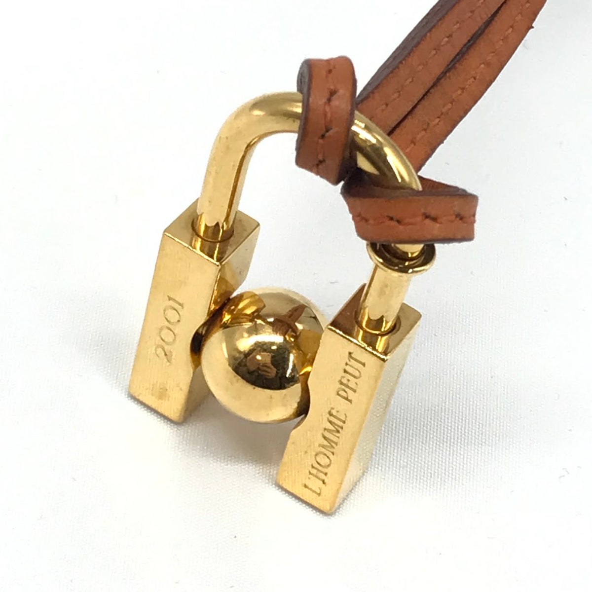 HERMES | エルメス L'HOMME PEUT EMBELLIR LA TERRE 未知なる地球の美を求めて カデナ ネックレス ゴールド【倉吉店】