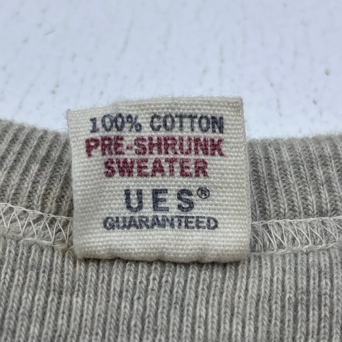 UES | ウエス ウェス NEW PUCARA SWEAT スウェット 70RW-DU グレー サイズ:5【加古川店】