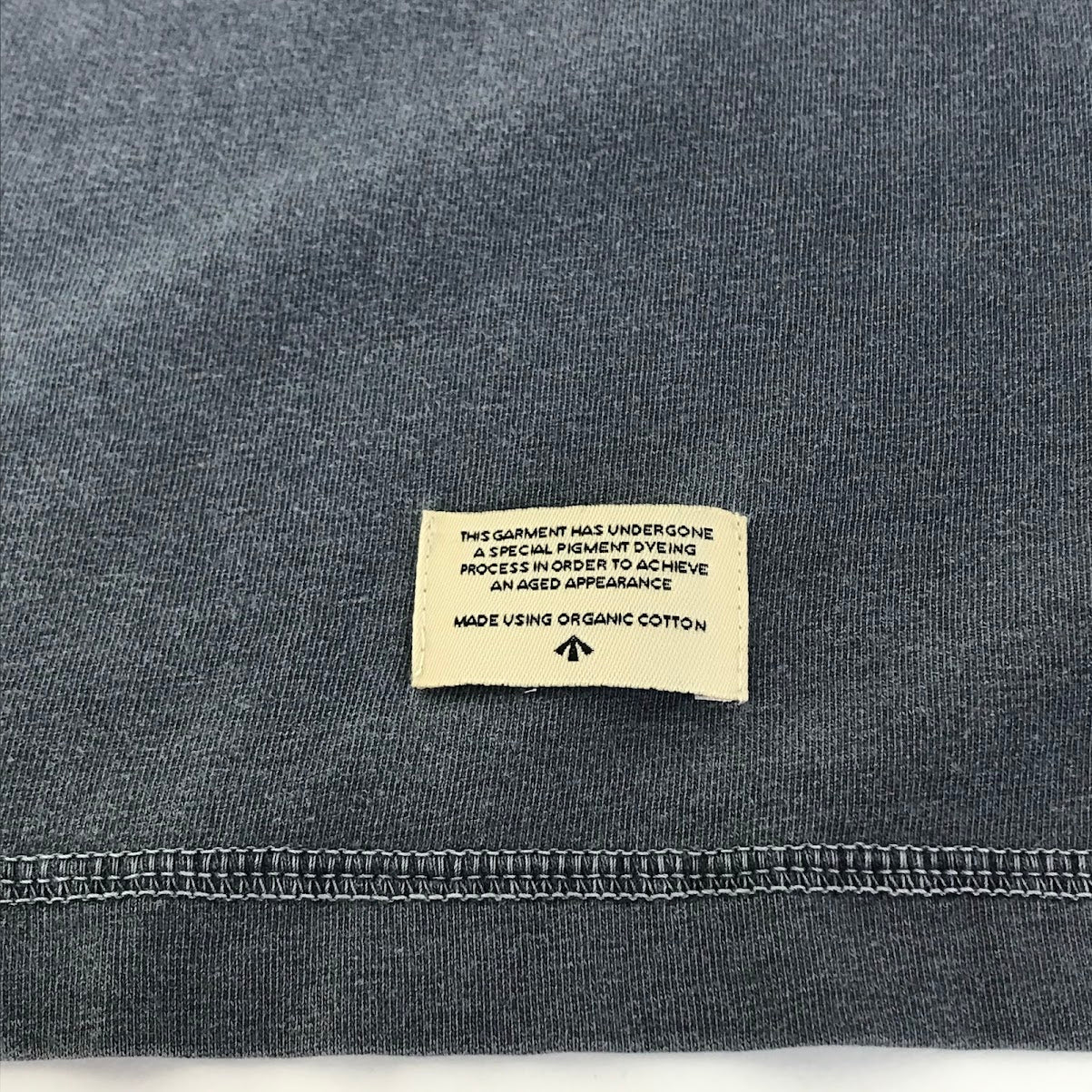 Nigel Cabourn | ナイジェルケーボン EMBROIDERED ARROW TEE 半袖Tシャツ ブルー【倉吉店】
