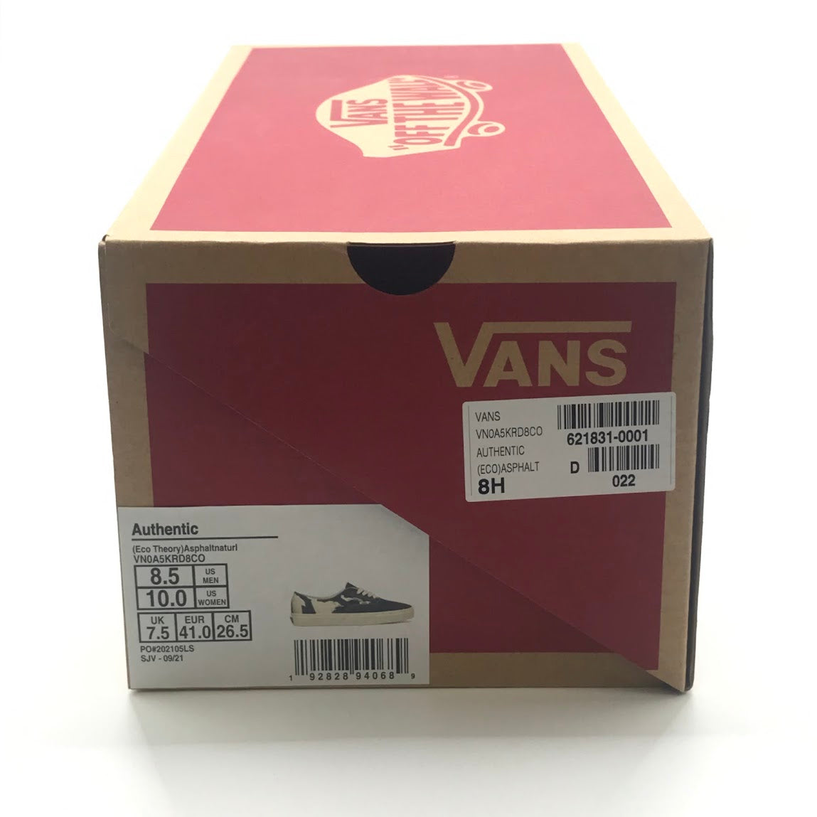 VANS | バンズ Authentic オーセンティック スニーカー VN0A5KRD8CO グレー 26.5cm【倉吉店】